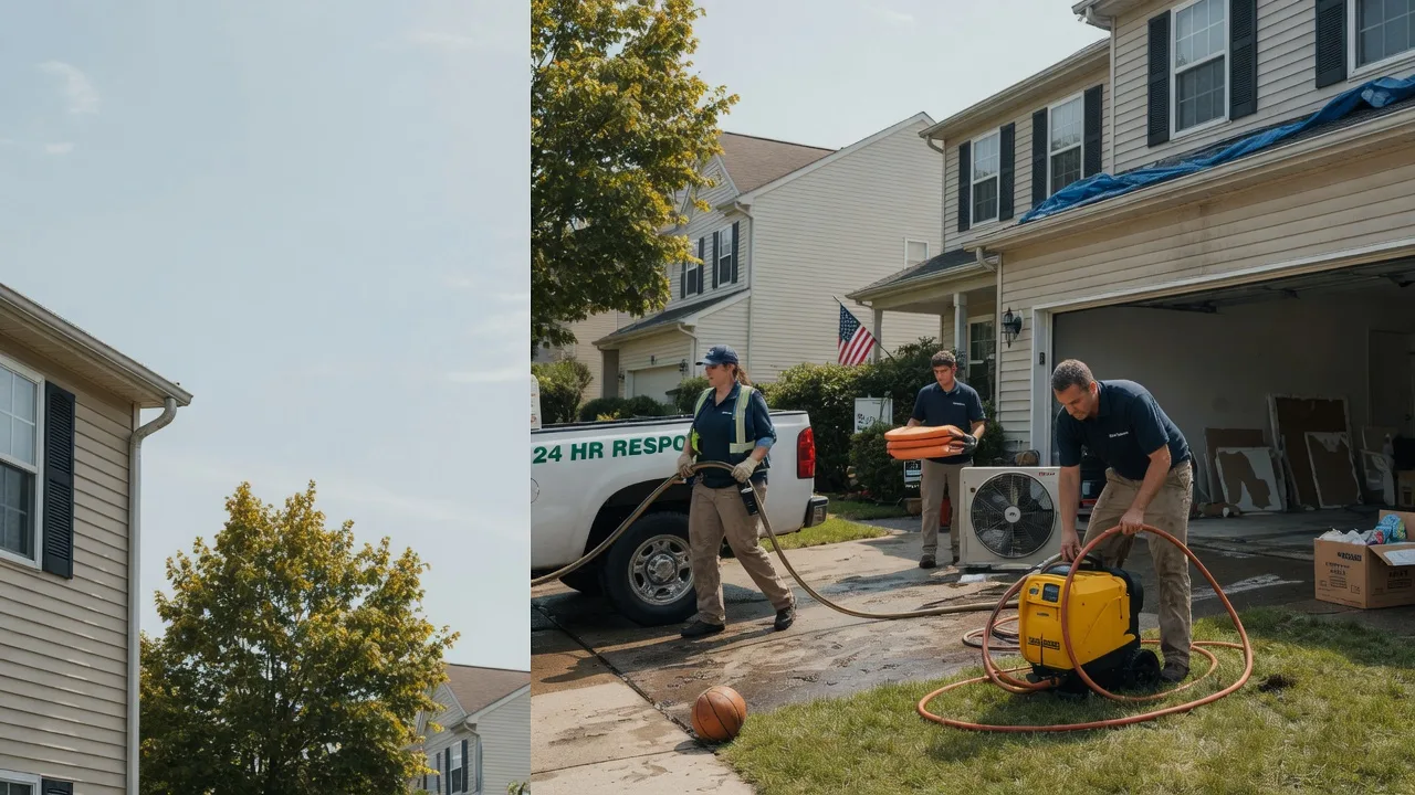 Emergency Water Damage Restoration in Leckrone, PA near me